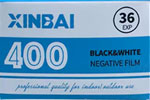 Xinbai Black&White 400 film packaging