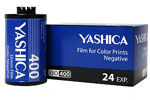 Yashica Color ISO 400 (2019) film packaging
