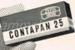 Gevaert Zeiss Ikon Contapan 25 B&W film film packaging