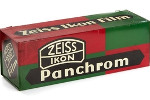 Zeiss Ikon Panchrom 17° DIN film packaging