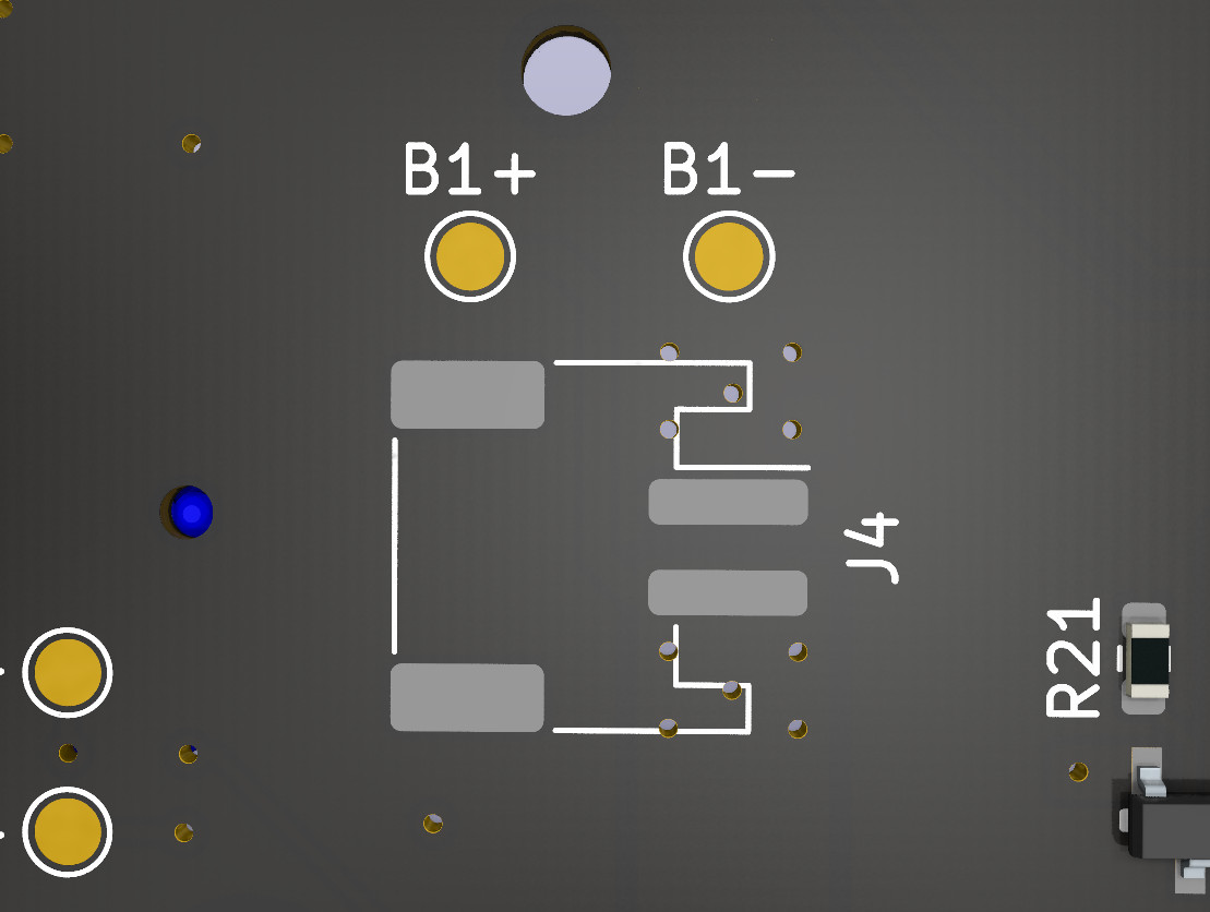 Hook up spot for battery 1