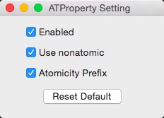 ATProperty Setting