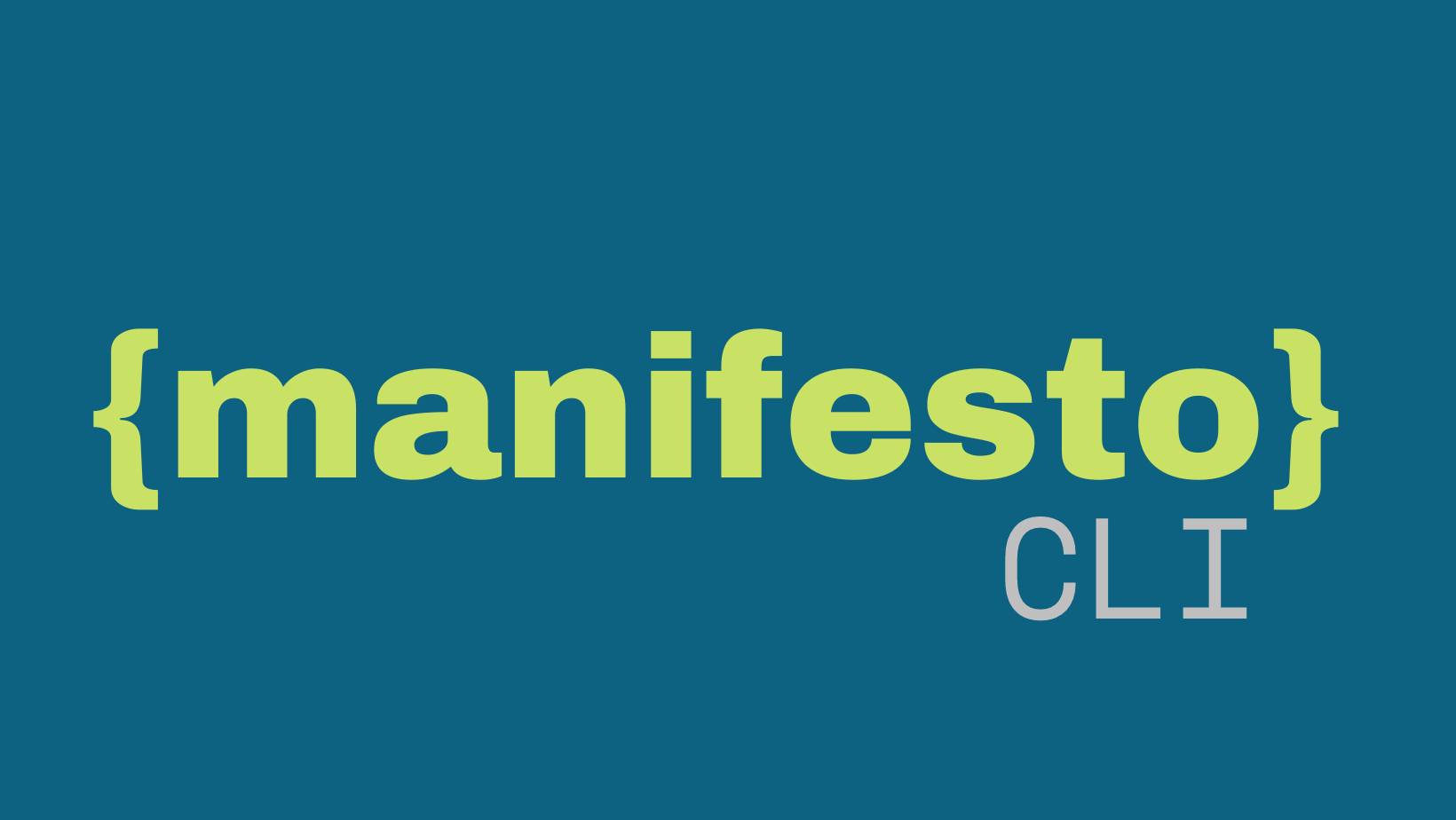 Manifesto CLI