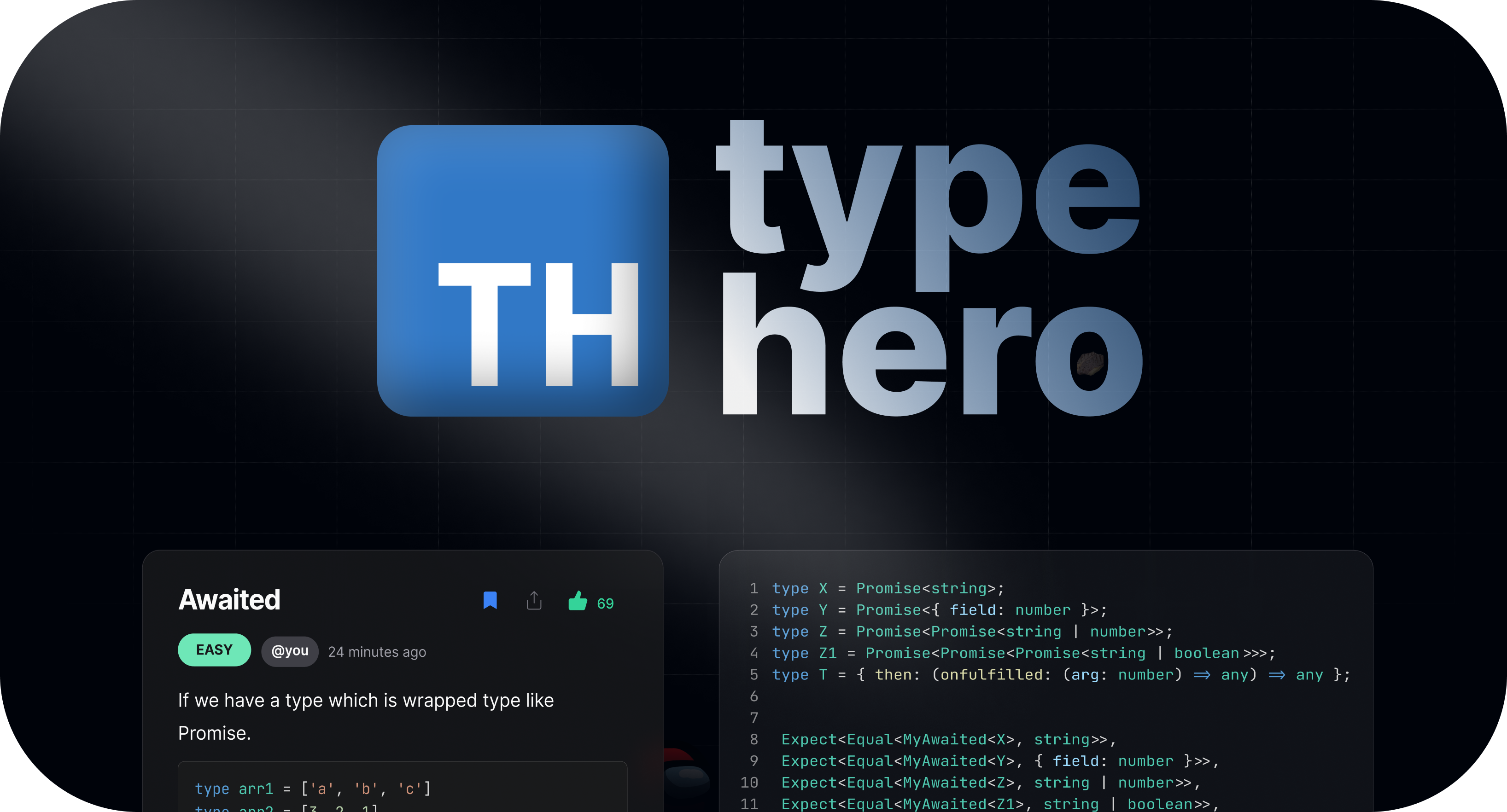 typehero header