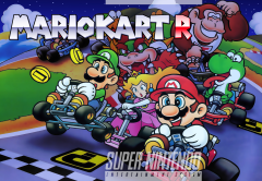 Super Mario Kart [hack] - Mario Kart R