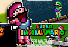 Super Diagonal Mario [Hack]