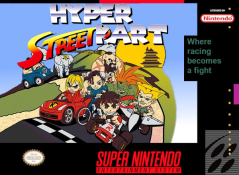 Super Mario Kart [hack] - Hyper Street Kart