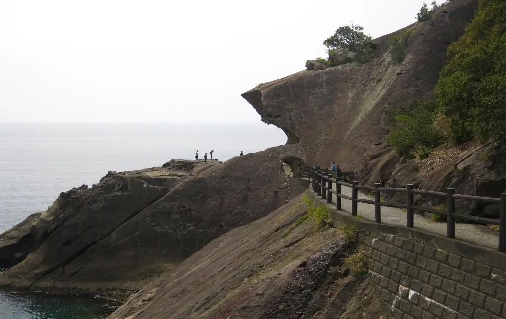 Onigajo Cliff 鬼ヶ城