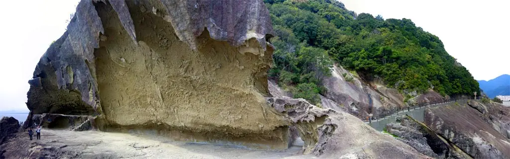 Onigajo Cliff 鬼ヶ城