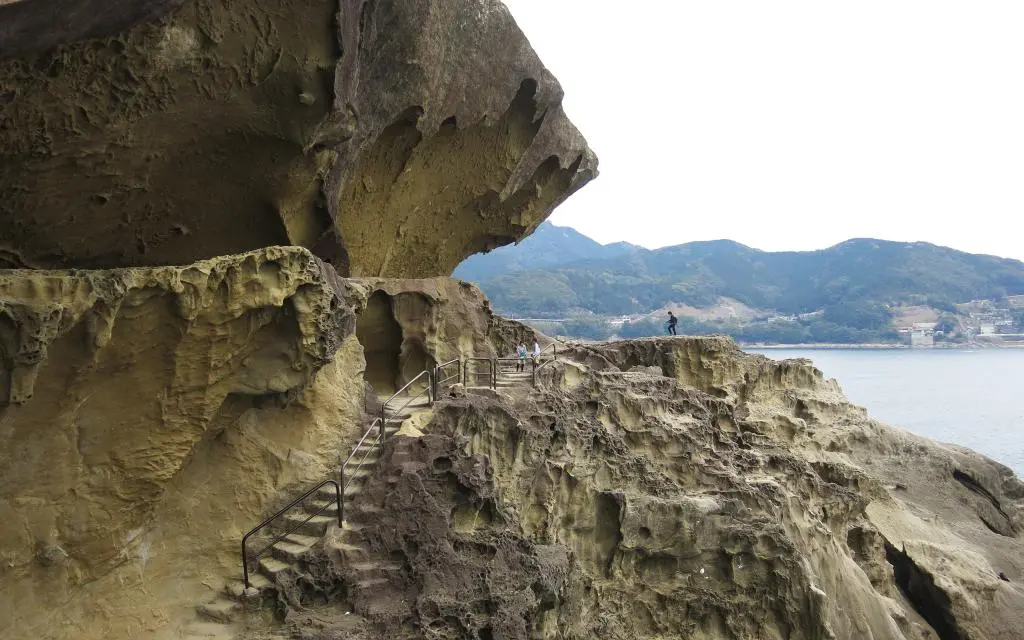 Onigajo Cliff 鬼ヶ城