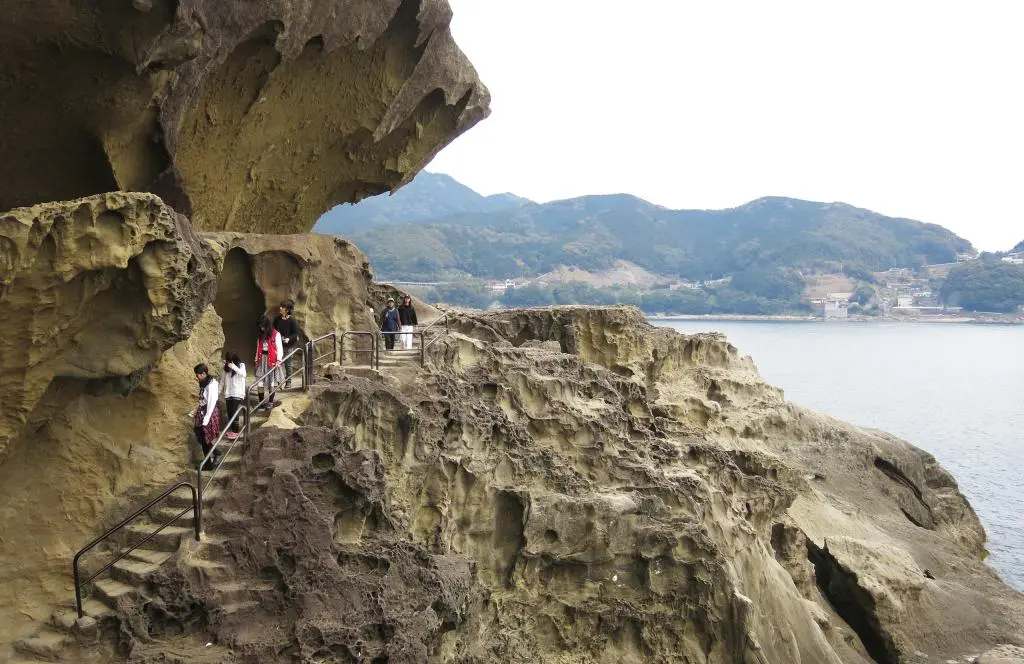 Onigajo Cliff 鬼ヶ城