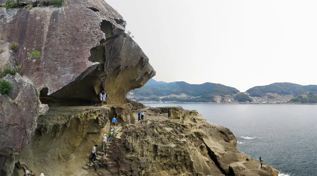 Onigajo Cliff 鬼ヶ城