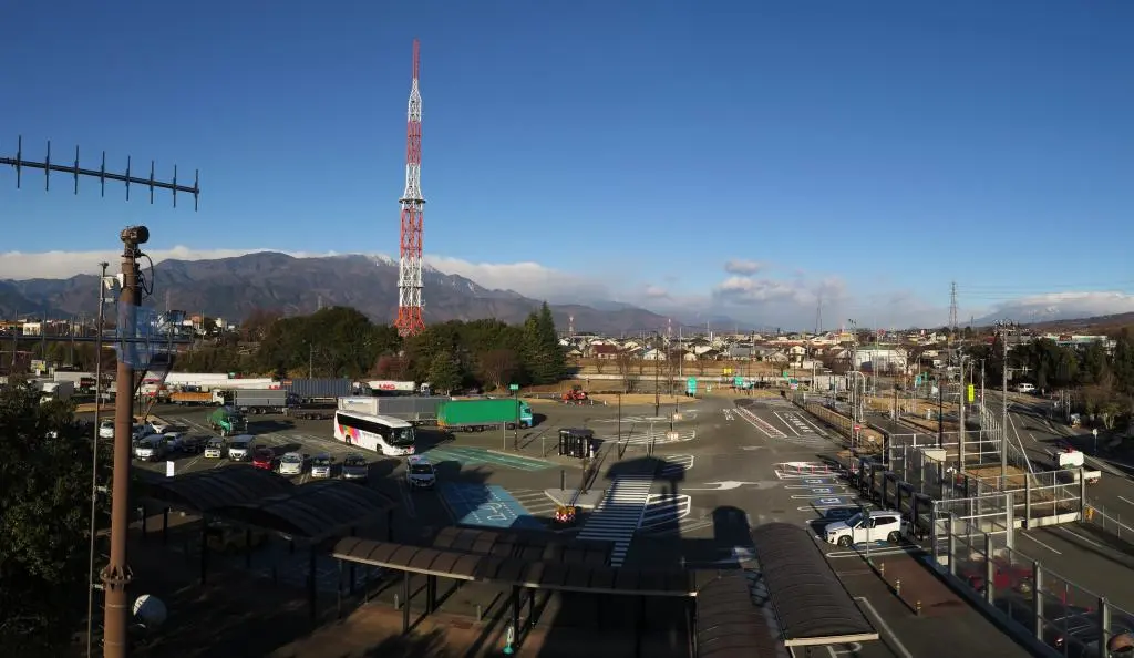 Mt. Fuji 富士山 from Kofu 甲府