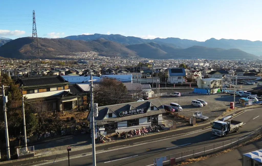 Mt. Fuji 富士山 from Kofu 甲府