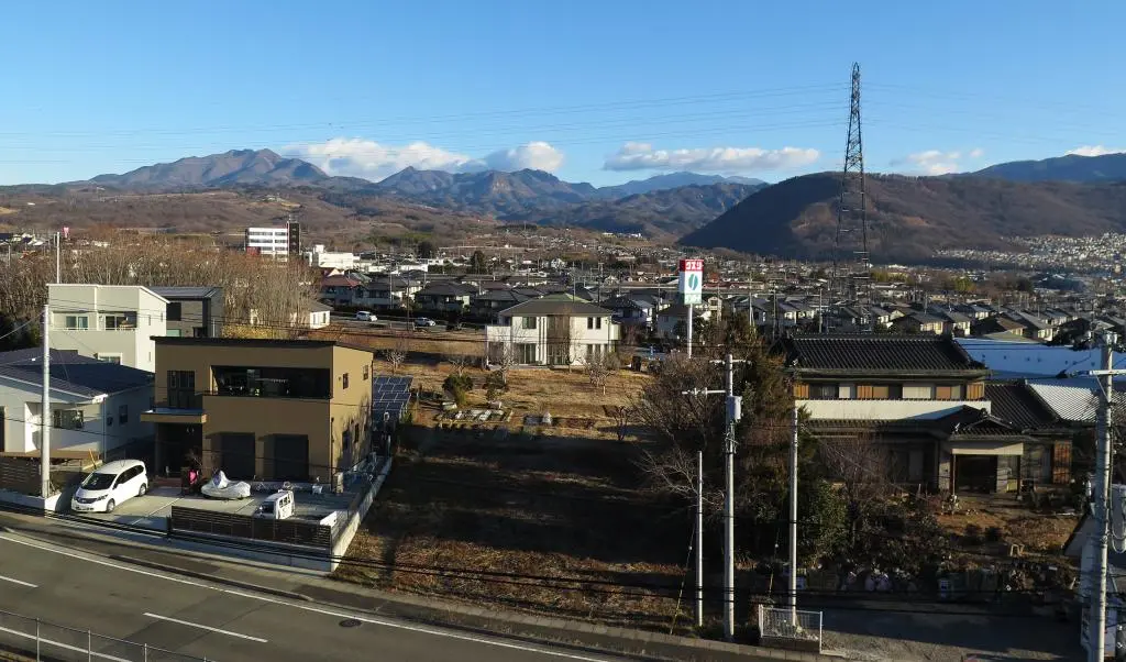 Mt. Fuji 富士山 from Kofu 甲府