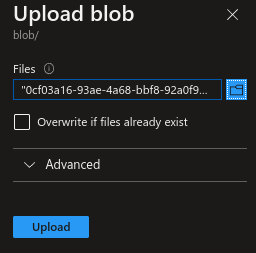 UploadBlob