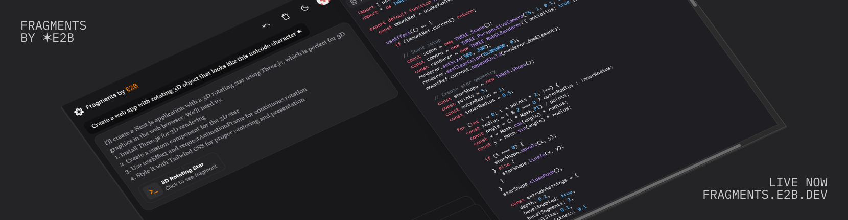 E2B Fragments Preview Dark