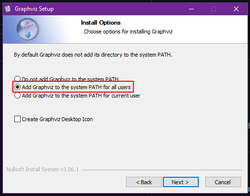 add graphviz to windows PATH