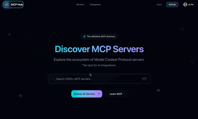MCP Hub Preview