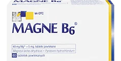 Uzupełnij poziom magnezu dzięki Magne B6 Forte, 60 tabletek na uspokojenie bez recepty. Do kupienia online w aptece.