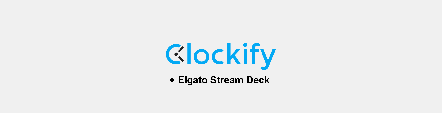 Clockify + Elgato Stream Deck