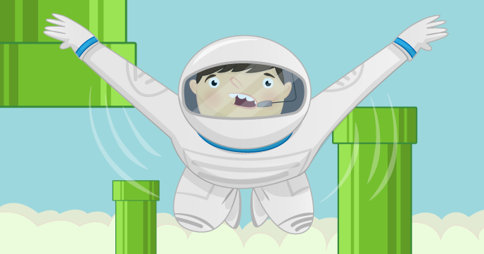 Flappy Astronaut