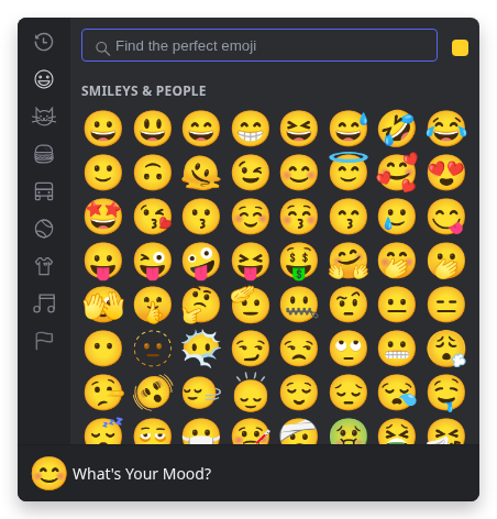 Discord sidebar design example