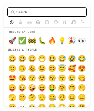 Geist minimal design example