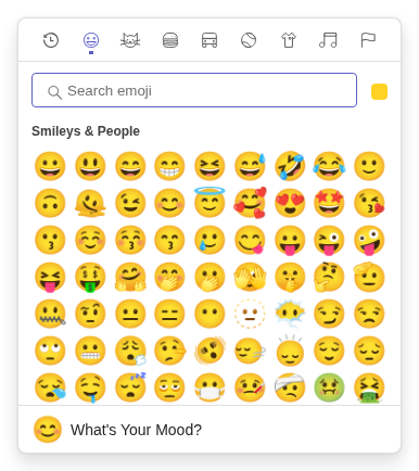 Teams (Fluent 2) design example