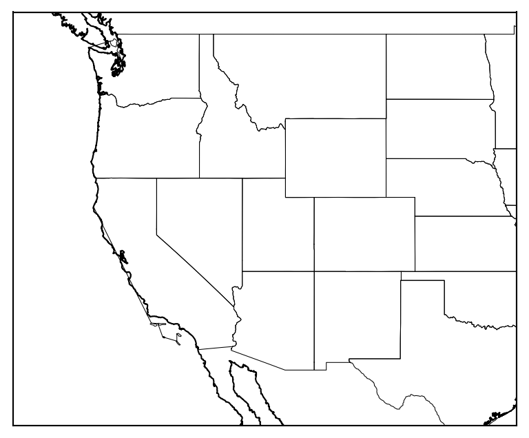 How to plot the boundaries of the states on the basemap of the usa
