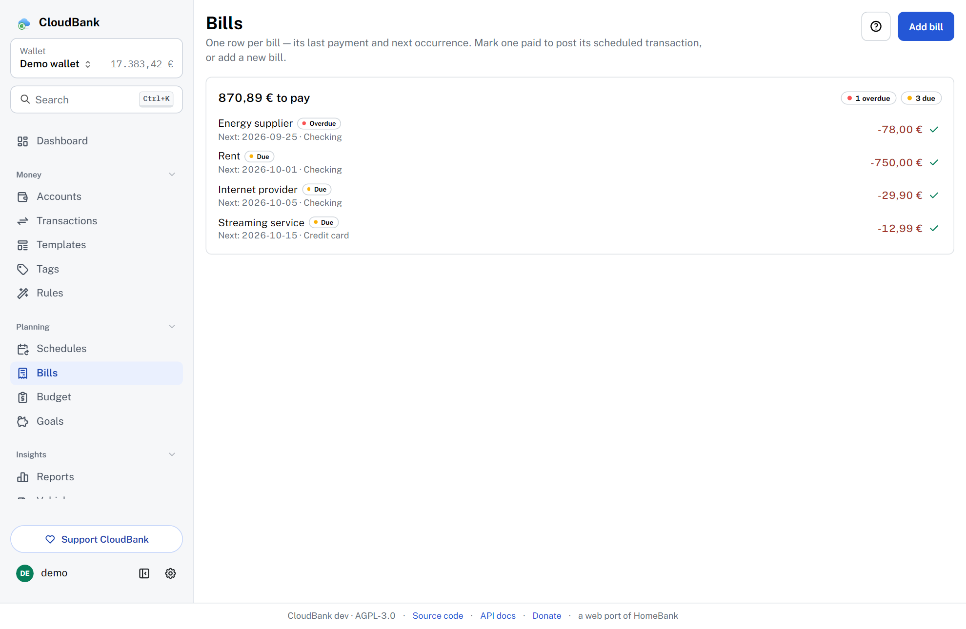 Bills