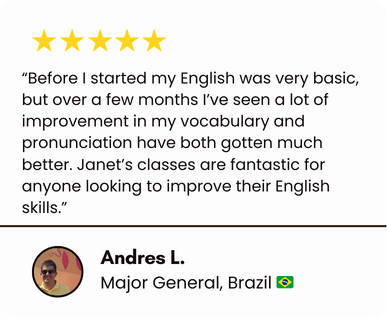 Testimonial from Andres