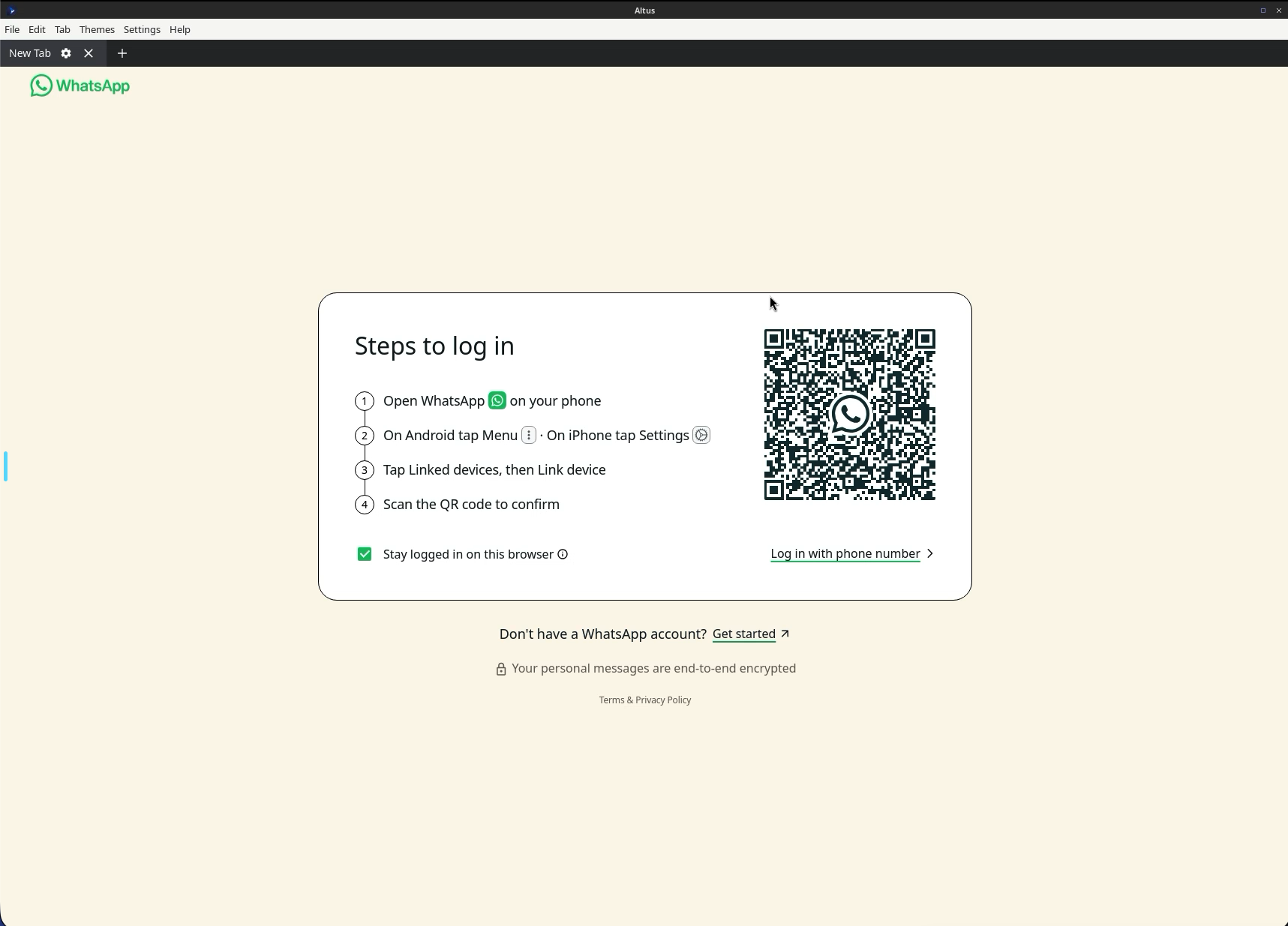 Altus screenshot 1
