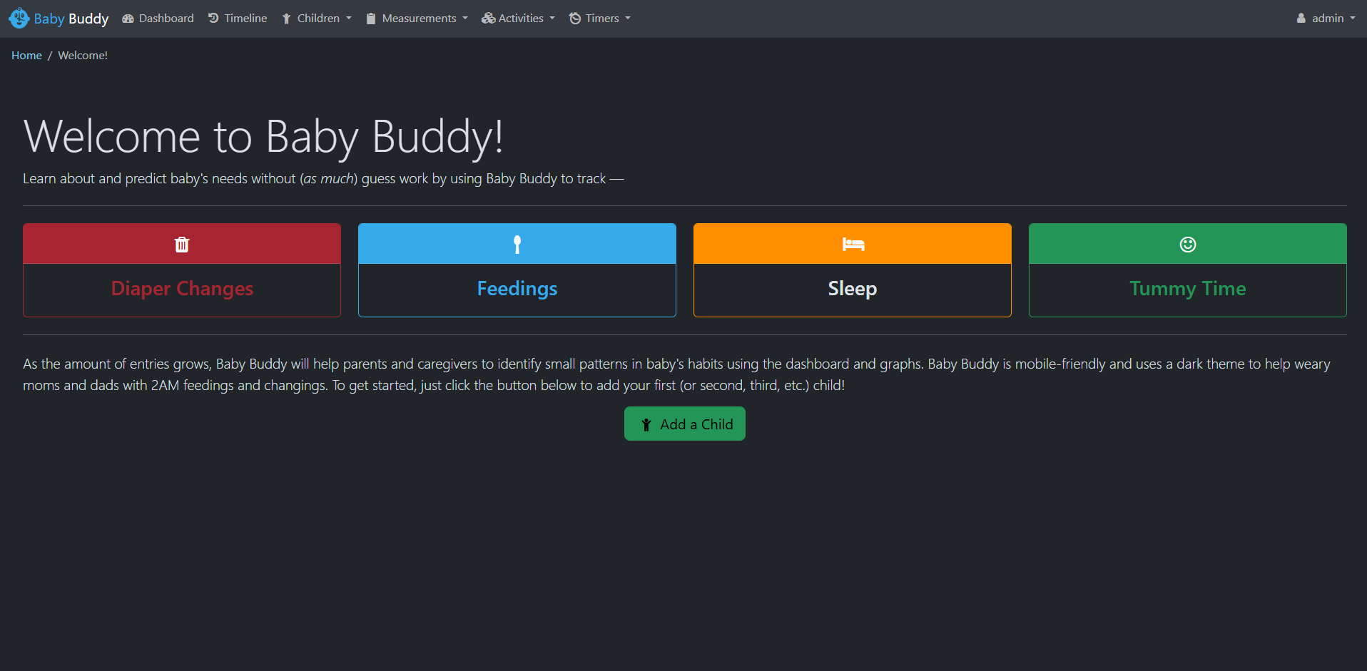 BabyBuddy screenshot 1