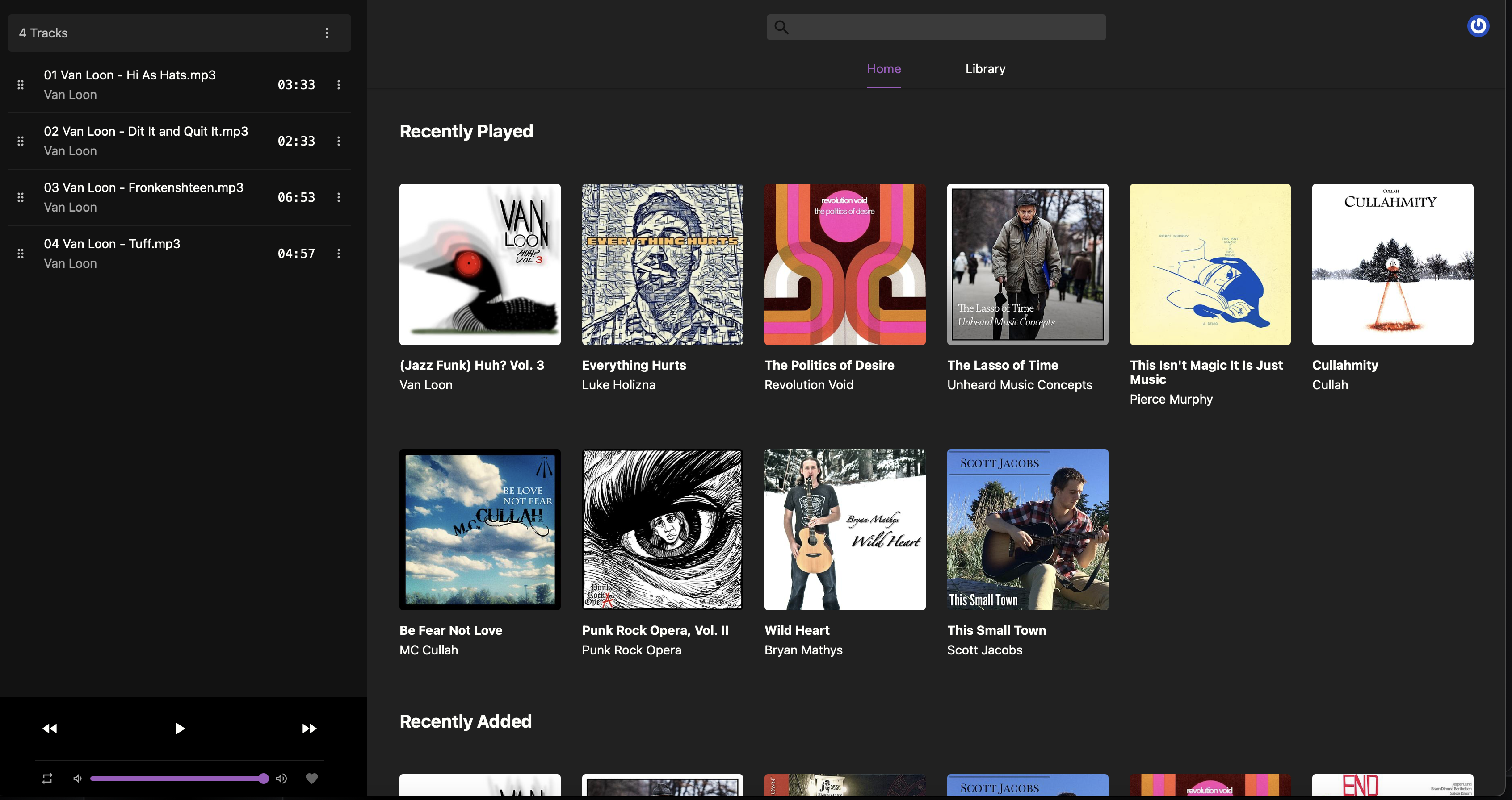 BlackCandy screenshot 1
