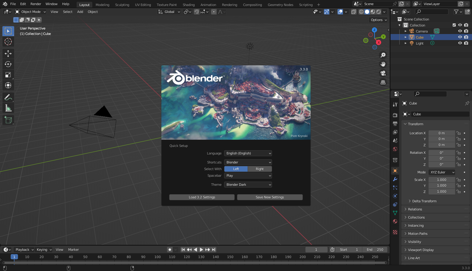 Blender screenshot 1