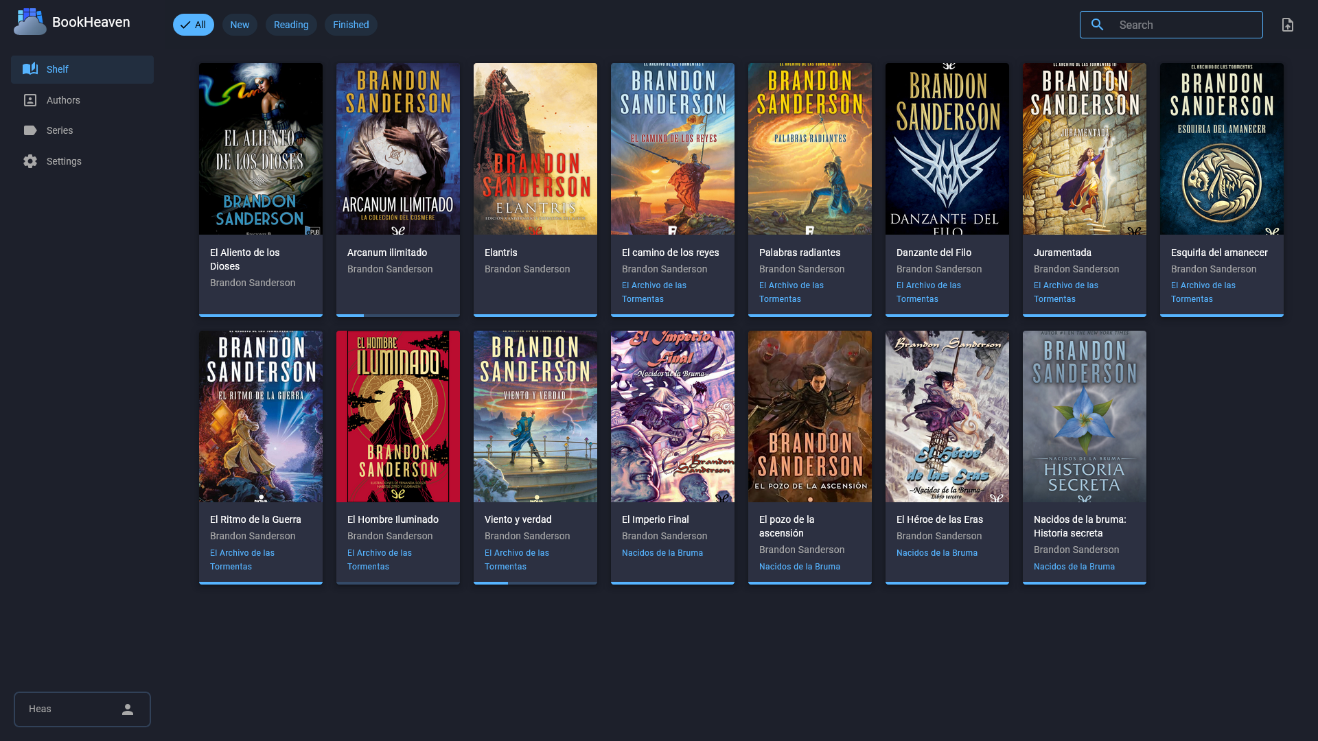 BookHeaven screenshot 1
