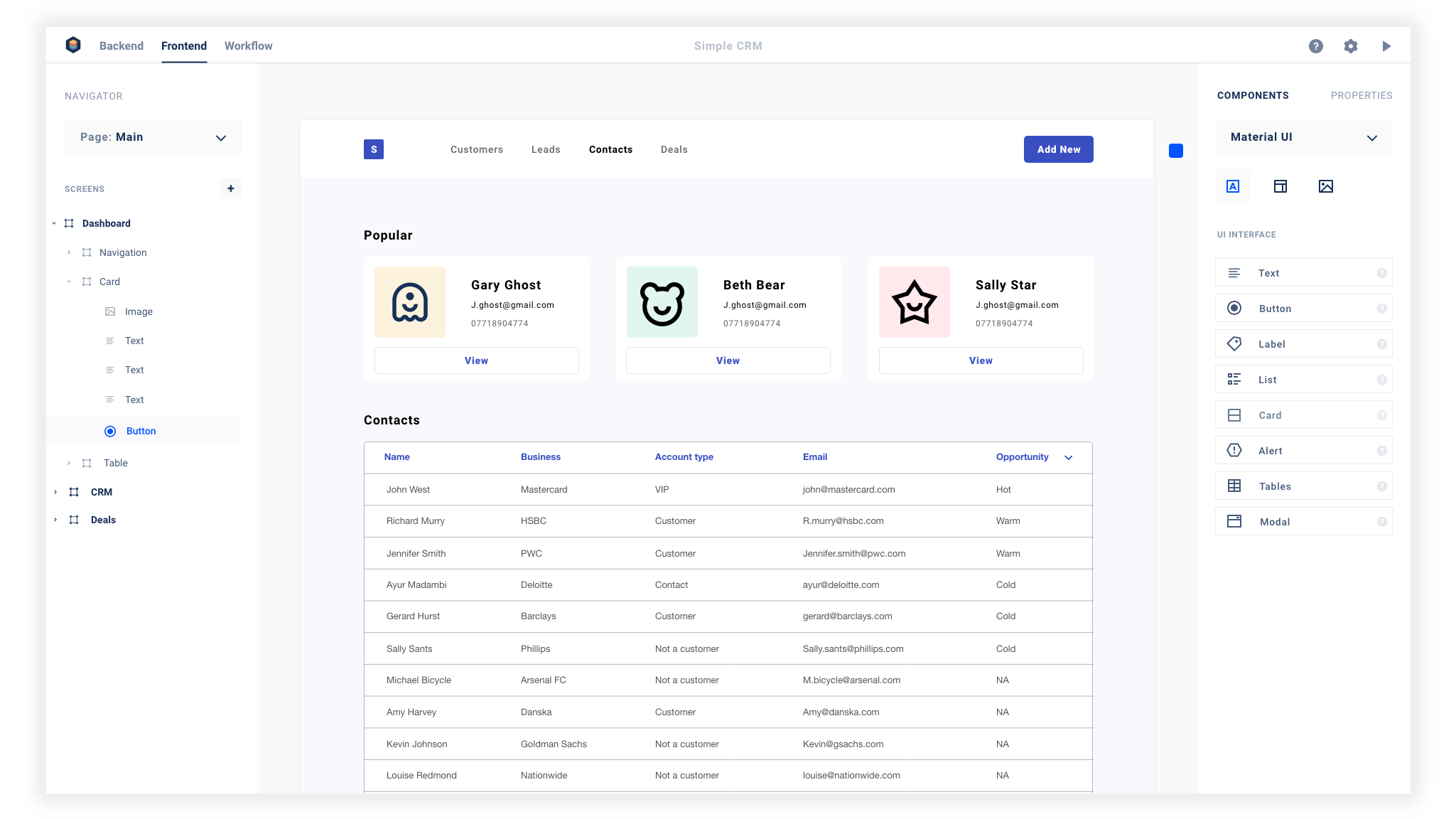 Budibase screenshot 1