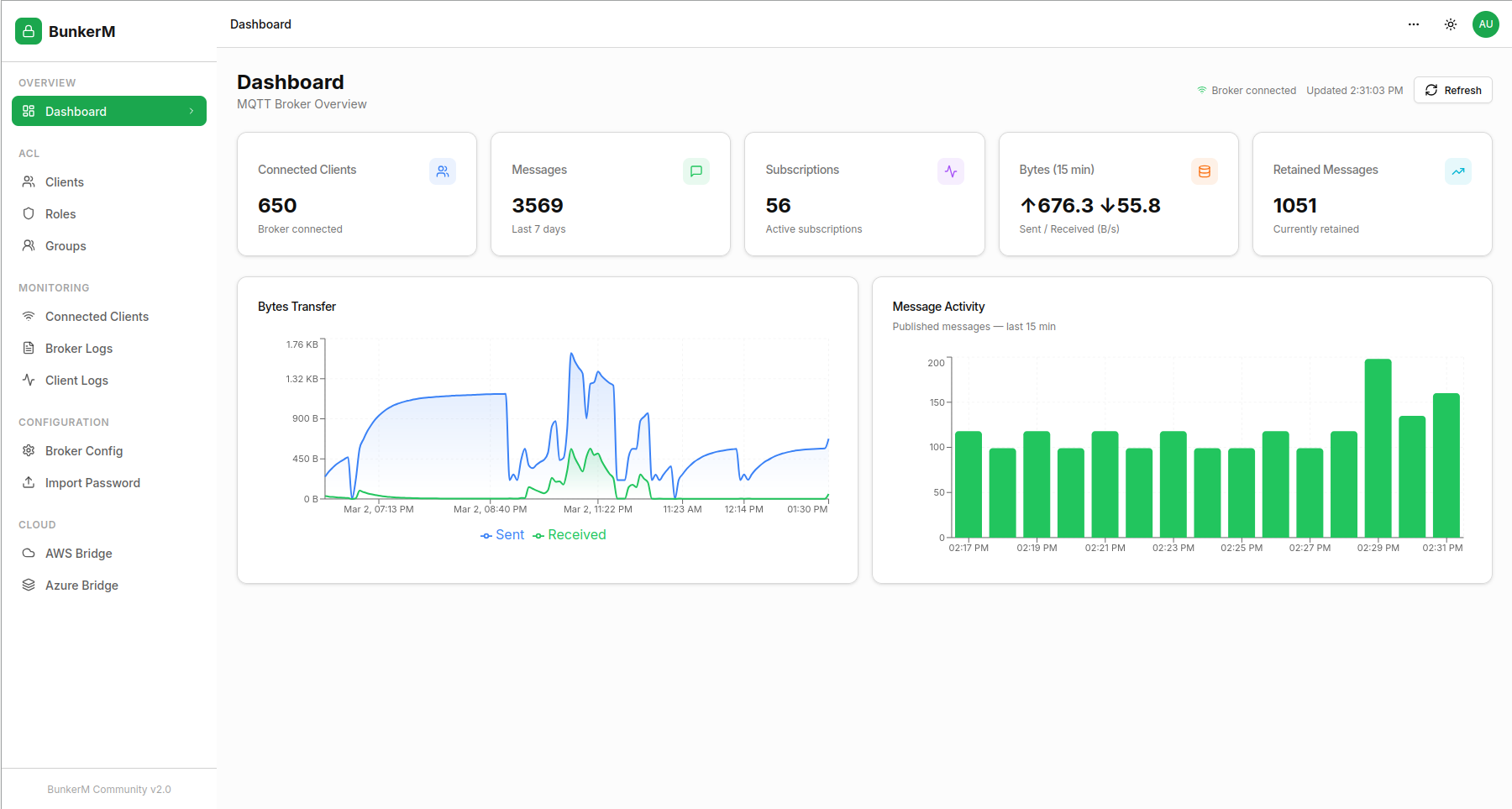 BunkerM screenshot 1