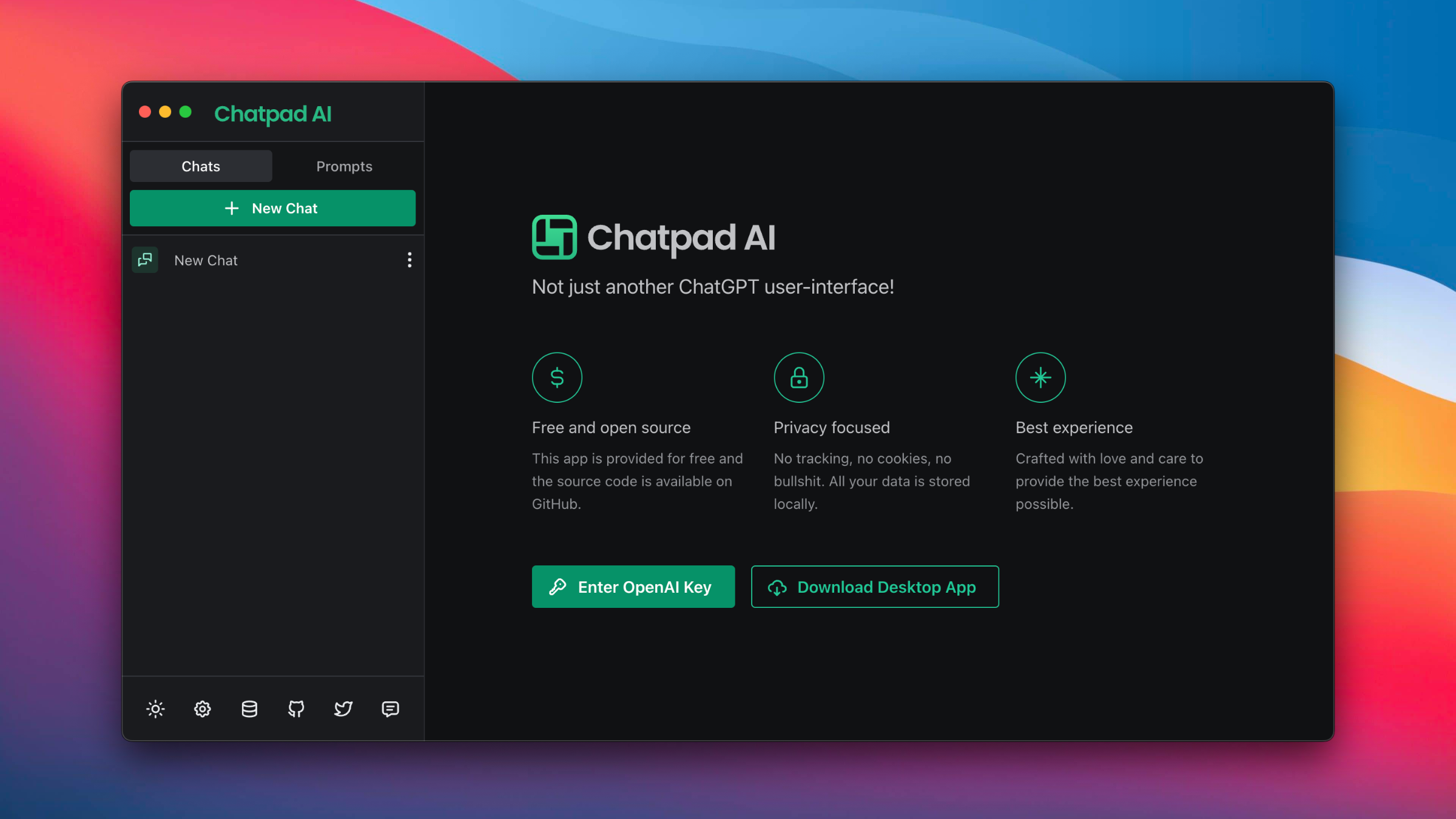 Chatpad screenshot 1