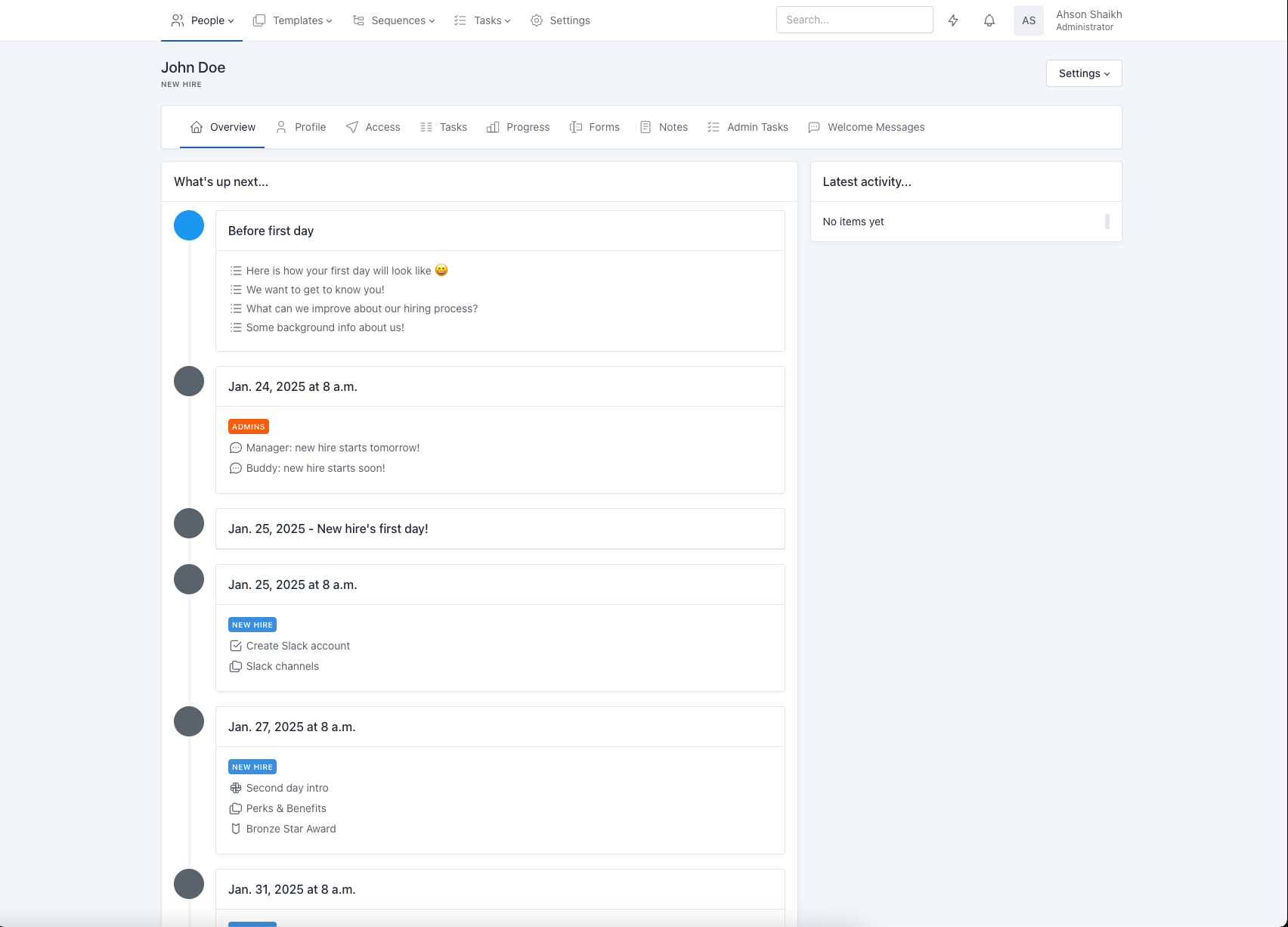 Chief-Onboarding screenshot 1