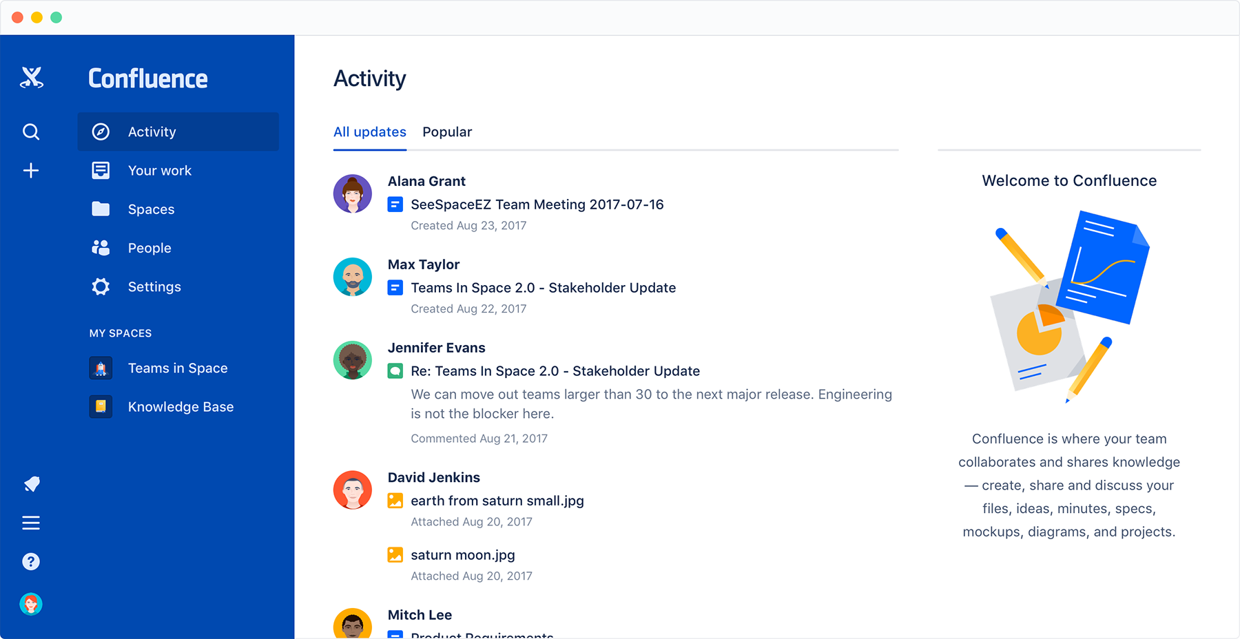 Confluence screenshot 1