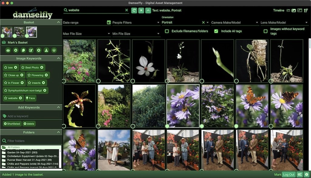 Damselfly screenshot 1