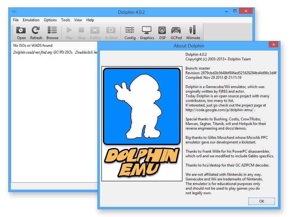 Dolphin screenshot 1