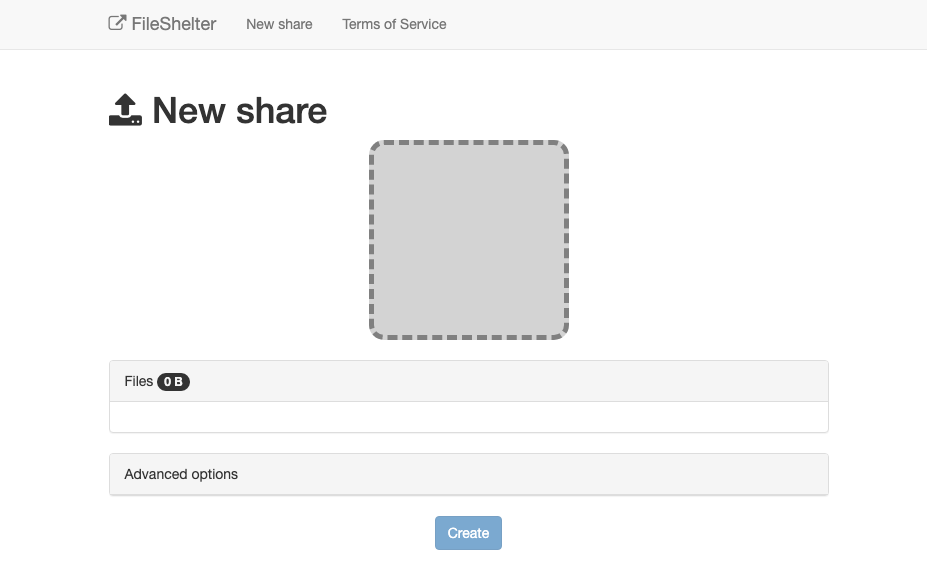 FileShelter screenshot 1