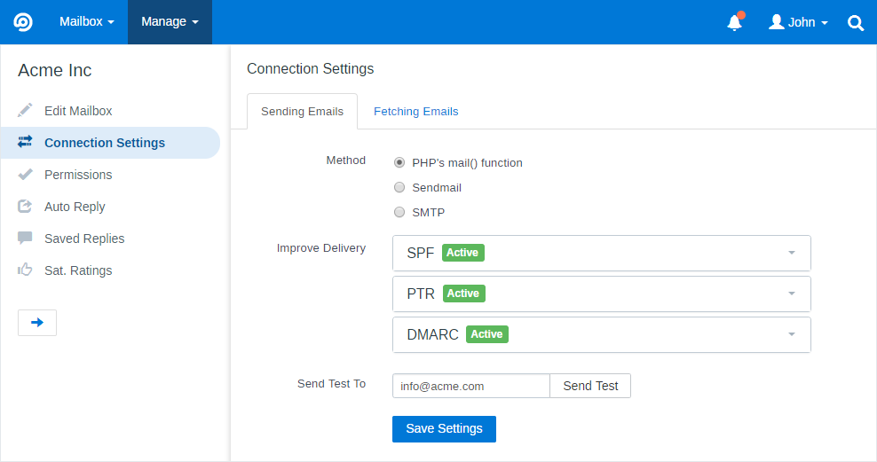 Freescout screenshot 3