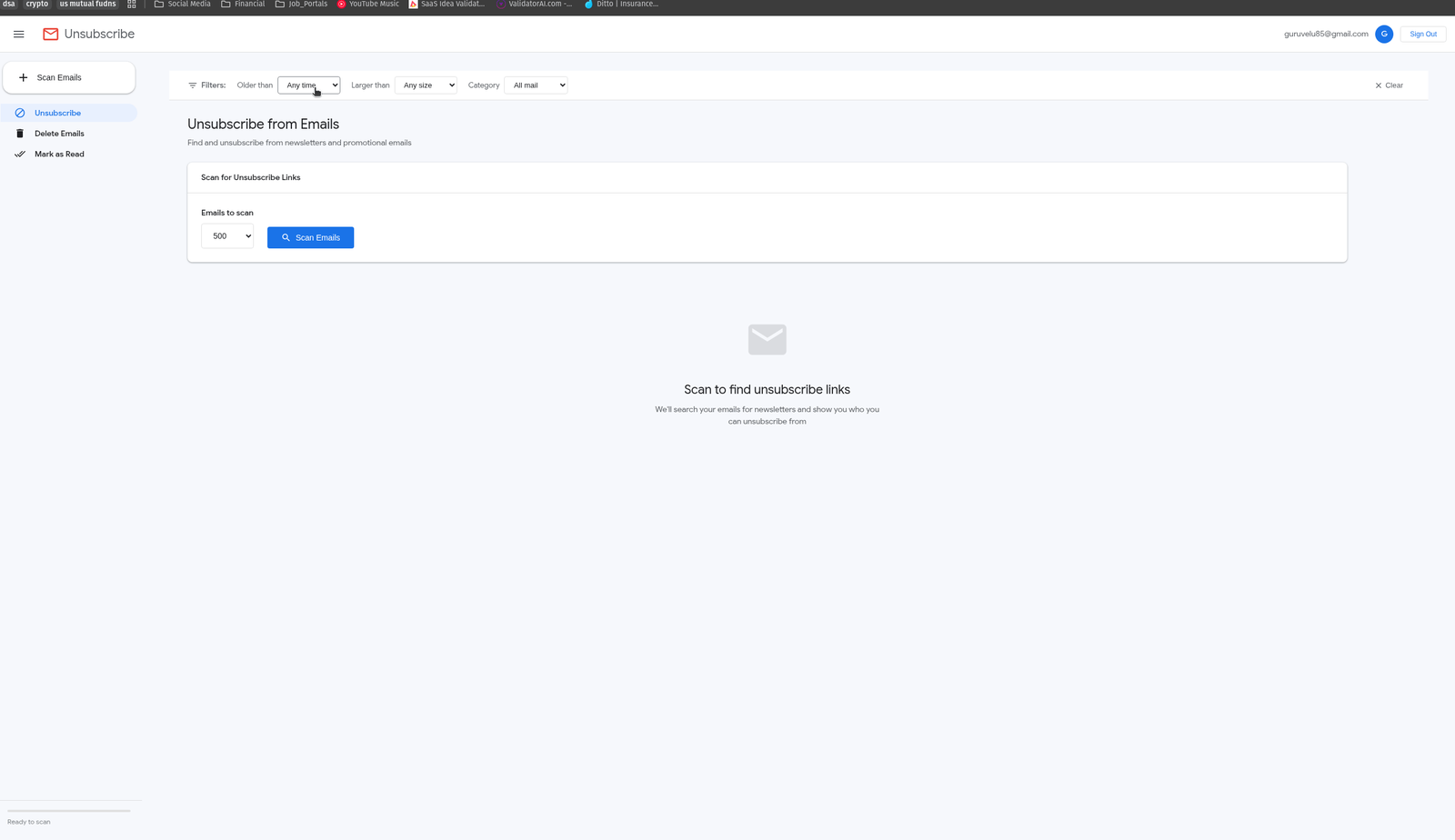 Gmail Cleaner screenshot 1