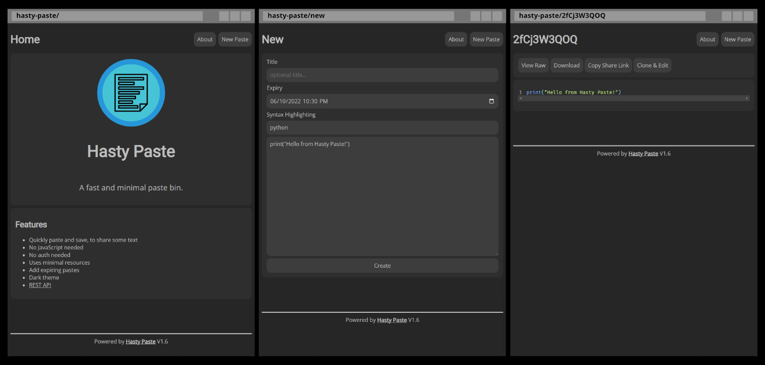 Hasty Paste screenshot 1