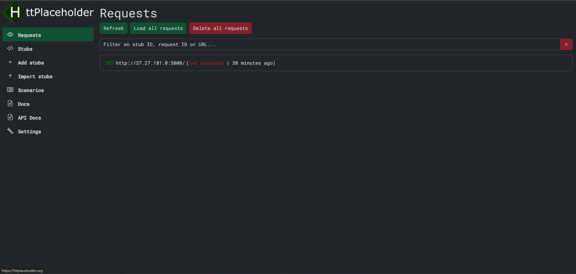 HTTP Placeholder screenshot 1