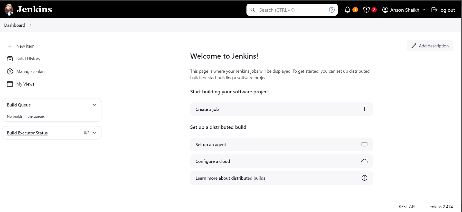 Jenkins screenshot 1